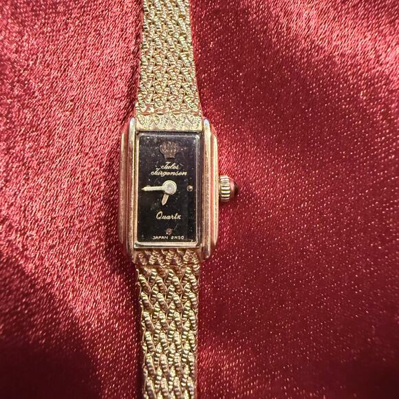 Jules Jurgensen Accessories - Jules Jurgensen Women’s Gold Tone Delicate Vintage Watch